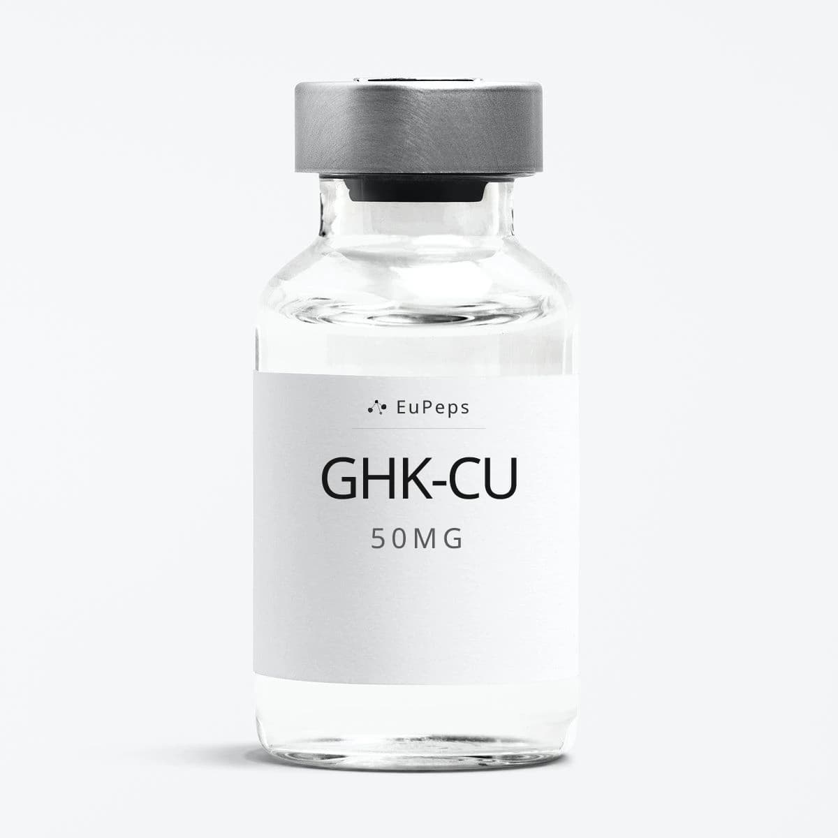 GHK-CU research peptide vial